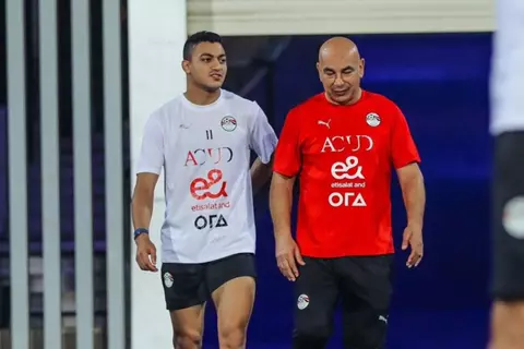  سجل ثم اختفى.. بوصلة مصطفى محمد تفقد الطريق إلى المرمى مع حسام حسن (فيديو)